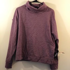 Long Sleeve Cowl Neck Sweatshirt